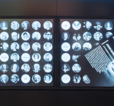Image of the Digital Wall of Democracy at the Centre of Democracy